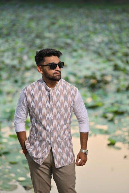 Satya Ikat Half Jacket