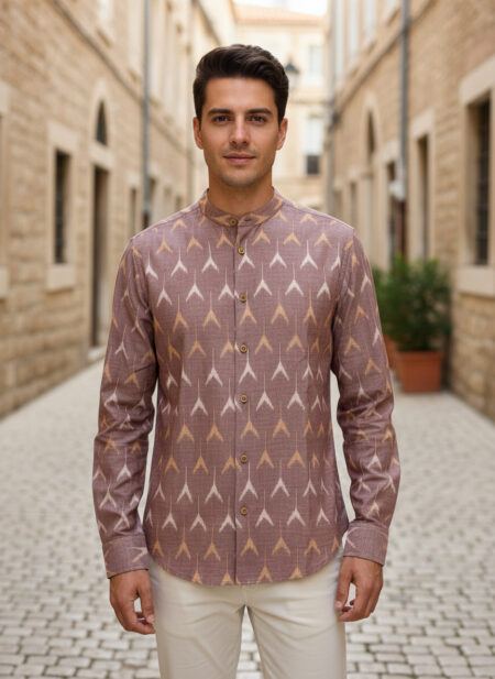 Semi Casual Ikat Shirt