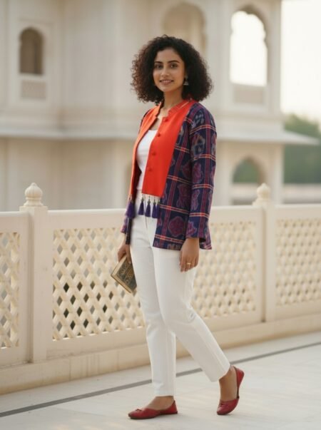 Navakoti Ikat Jacket