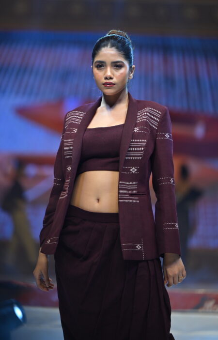 Kotpad Handloom slim Jacket