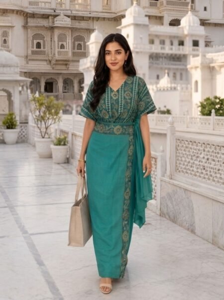 Handloom Wrap Skirt